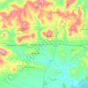 Várzeas topographic map, elevation, terrain
