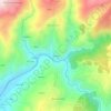 Ermida topographic map, elevation, terrain