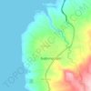 Mangga topographic map, elevation, terrain