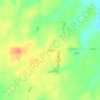 Calvary topographic map, elevation, terrain