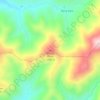 Moody Knob topographic map, elevation, terrain