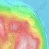 Motta del Santo topographic map, elevation, terrain