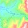 El Palmar Tingo topographic map, elevation, terrain