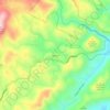 Quebec topographic map, elevation, terrain