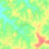 Estrada Velha topographic map, elevation, terrain