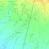Haraiya topographic map, elevation, terrain