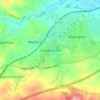 Rockwell Green topographic map, elevation, terrain