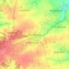 Heuckewalde topographic map, elevation, terrain