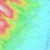 Zălan topographic map, elevation, terrain