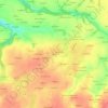 Kerriou topographic map, elevation, terrain