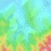 Cuzap topographic map, elevation, terrain