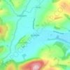 Brockton topographic map, elevation, terrain