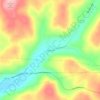 Page Brook topographic map, elevation, terrain