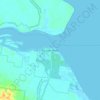 Burrum Heads topographic map, elevation, terrain