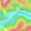Quita Calzon topographic map, elevation, terrain