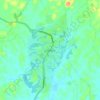 Zwedru topographic map, elevation, terrain