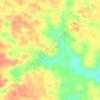 Sector Cofanes topographic map, elevation, terrain