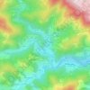 Armanas topographic map, elevation, terrain