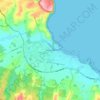 Wynyard topographic map, elevation, terrain
