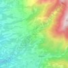 Pietrapiana topographic map, elevation, terrain