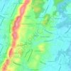 Eastdale topographic map, elevation, terrain