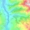 Palacio topographic map, elevation, terrain