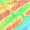 Washingtonville topographic map, elevation, terrain