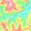 东拴马村 topographic map, elevation, terrain