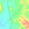 Ancho topographic map, elevation, terrain
