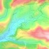 Casso topographic map, elevation, terrain