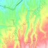 Chachil topographic map, elevation, terrain