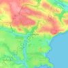 Stackpole topographic map, elevation, terrain