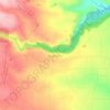 Itugururu topographic map, elevation, terrain