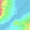 Ozamiz topographic map, elevation, terrain