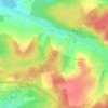 Axhelm topographic map, elevation, terrain