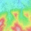 Nosal topographic map, elevation, terrain