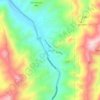 Cumbe topographic map, elevation, terrain