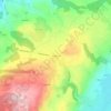 Le Rapoux topographic map, elevation, terrain