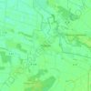 Flettmar topographic map, elevation, terrain