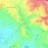 Elcocks Brook topographic map, elevation, terrain