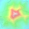 Cerro Chorolque topographic map, elevation, terrain