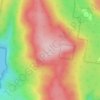 Moonlight Hill topographic map, elevation, terrain