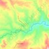 La Jardinera Resguardo topographic map, elevation, terrain