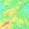 Meensel topographic map, elevation, terrain