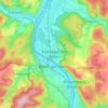 Erlenbach am Main topographic map, elevation, terrain