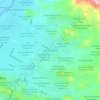 Colonia La Ceiba topographic map, elevation, terrain