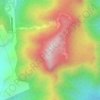 Mahendragiri topographic map, elevation, terrain