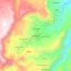 Kabwum topographic map, elevation, terrain