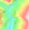 Phaplu topographic map, elevation, terrain