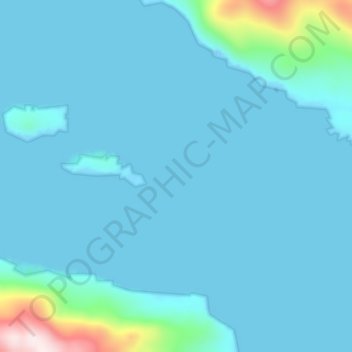 Freshwater Bay topographic map, elevation, terrain
